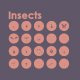 20 Insects icons
