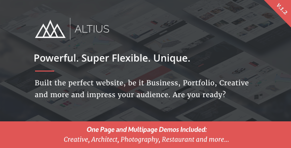 Altius | Multi-purpose HTML5 Template