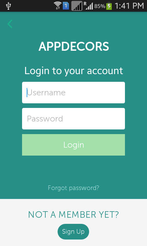 Android Login Android Login T