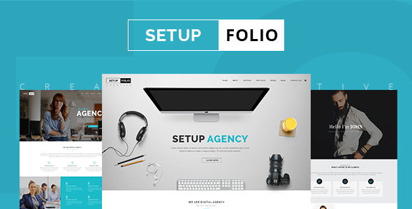 Setup Folio - Agency & Portfolio HTML Template