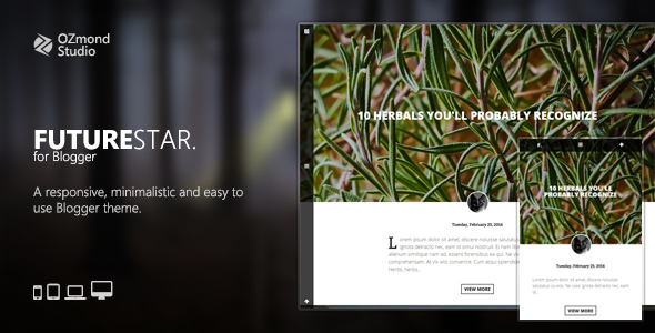 FutureStar: A Minimalistic & Creative Theme for Personal Blogging