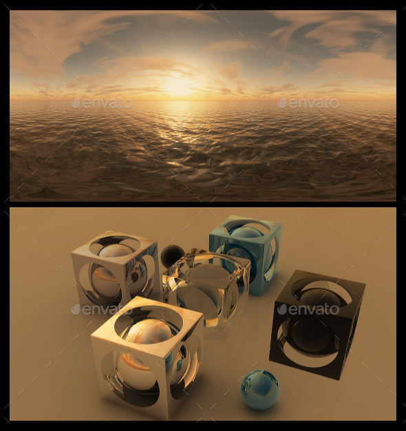 Golden Hour 5 - HDRI - 3DOcean Item for Sale