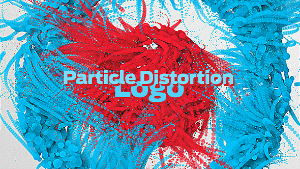 Particle Distortion Logo