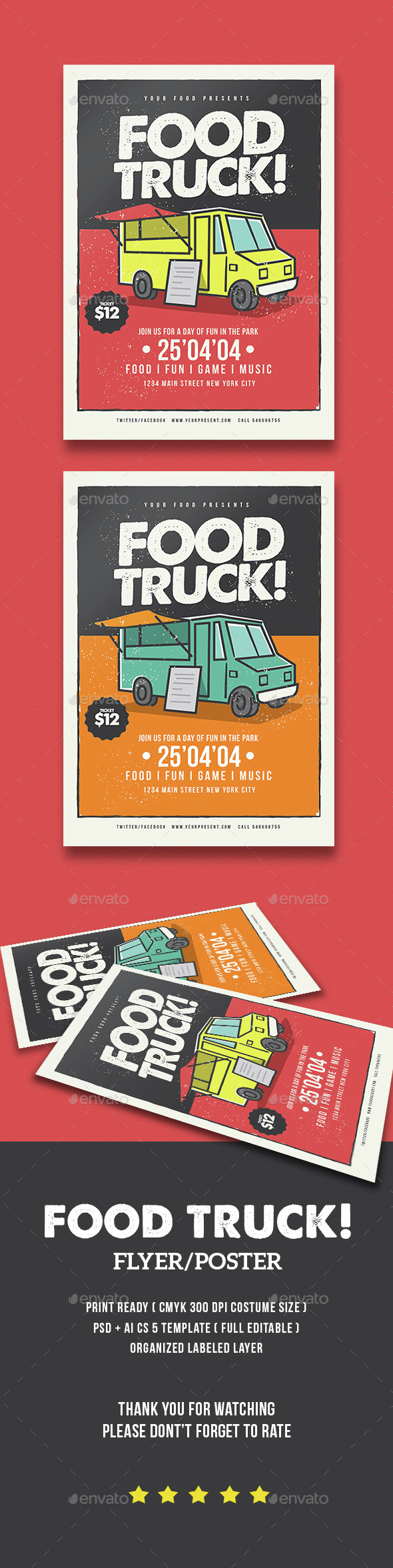 Food Truck Flyer