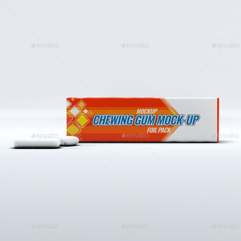 Download Gum Packaging Mockup Free Mockups