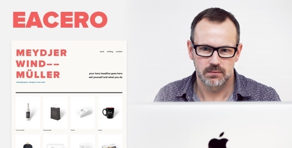 Eacero -- Personal Portfolio Theme