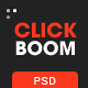 ClickBoom - Multi-Purpose PSD Template 
