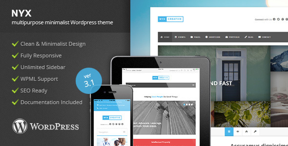 NYX - Multipurpose WordPress Theme