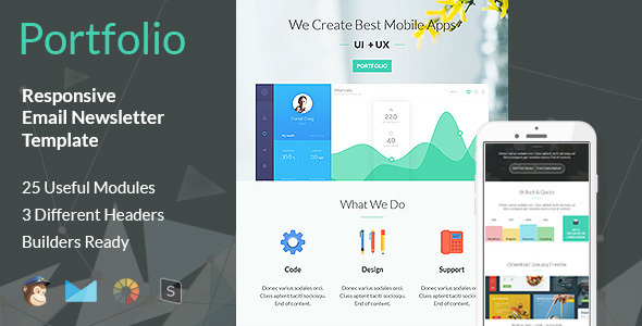 Portfolio - Multipurpose Responsive Email Template