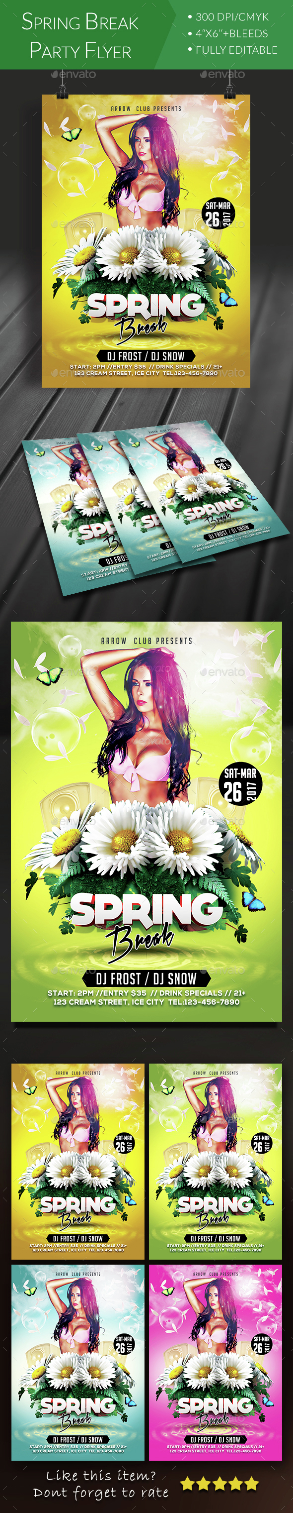 Spring Break Flyer