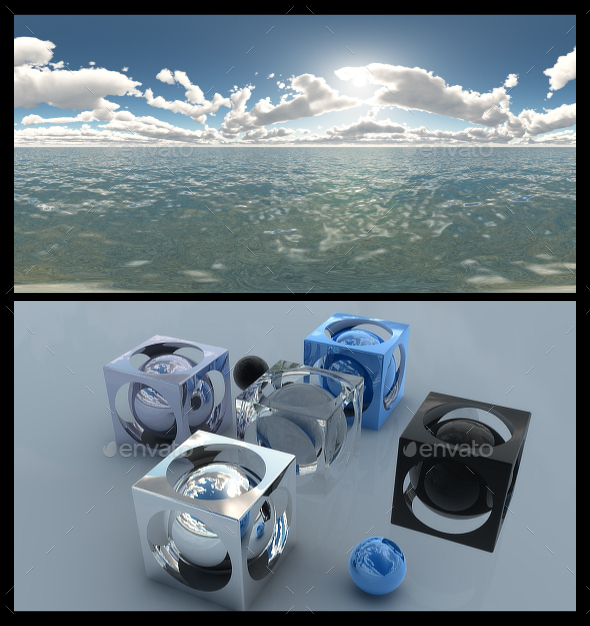 Ocean Bright Day 9 - HDRI - 3DOcean Item for Sale