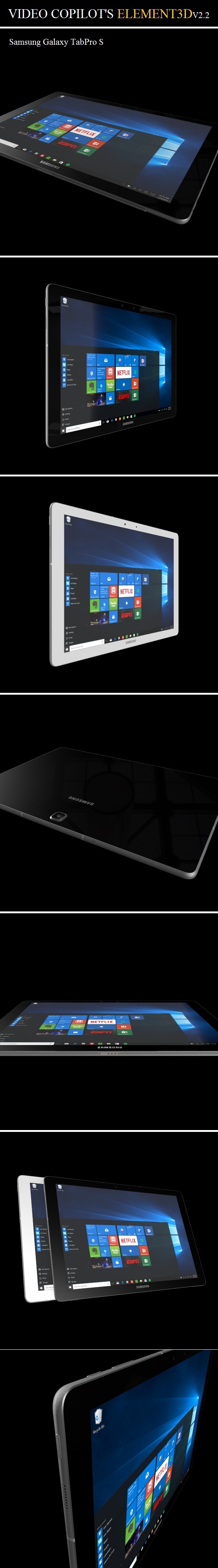 Element3D - Samsung Galaxy TabPro S