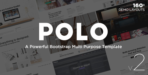 10. Polo - Responsive Multi-Purpose HTML5 Template