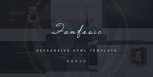 Fantasic - Multipurpose Landing Page Template