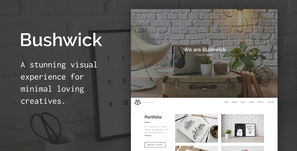 Bushwick - One-Page Parallax HTML5 Template