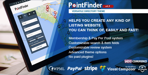 Point Finder - Directory WordPress Theme