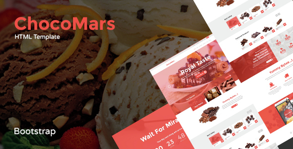 ChocoMars - E-commerce Bootstrap Template