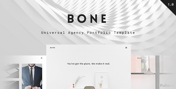 Bone - Responsive Agency Portfolio HTML Template