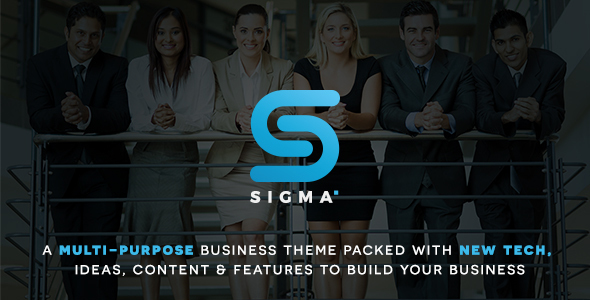 SIGMA | Business Multi-purpose & Latest Technology Responsive WordPress Theme