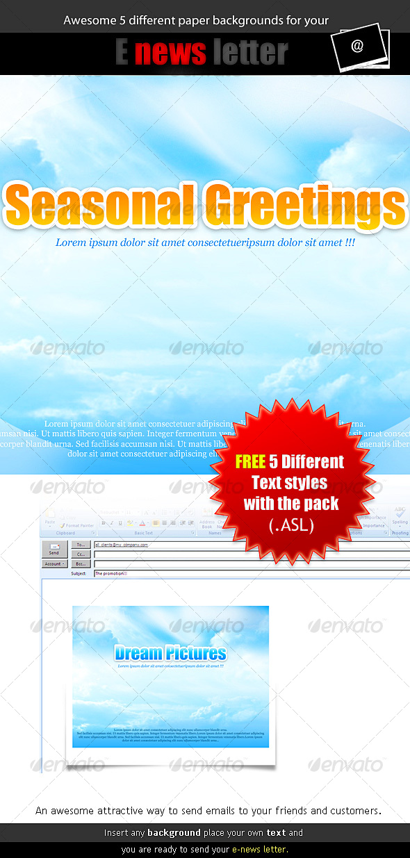 awesome e-news letter paper background - Backgrounds Graphics
