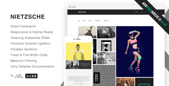 Nietzsche - Creative Multi-Purpose HTML Template