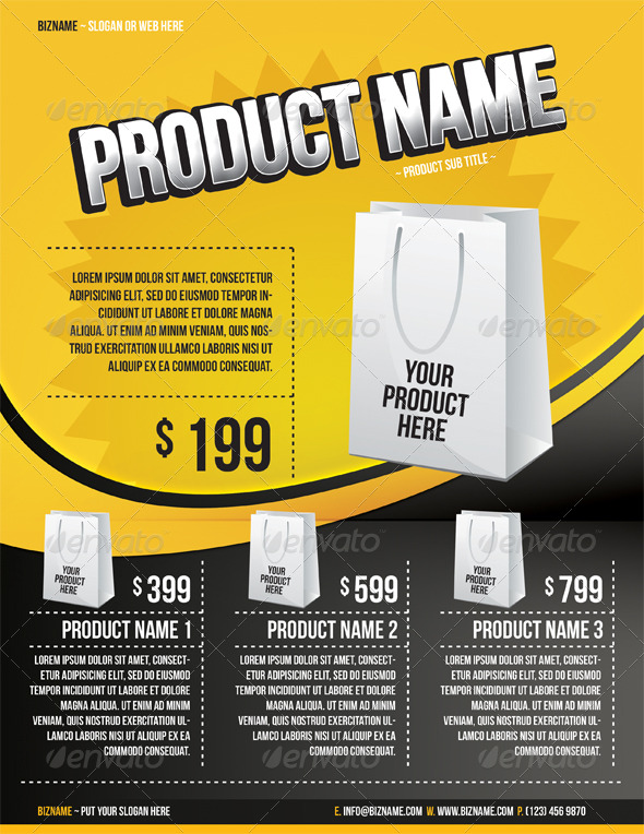 sample of business flyers