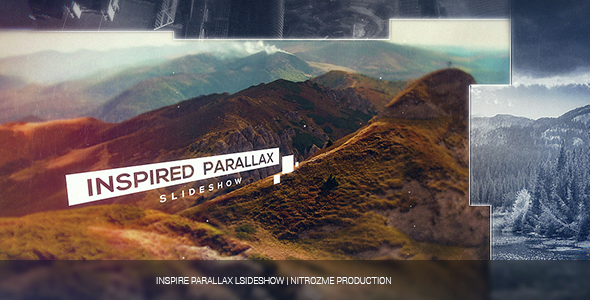 Inspire Parallax Slideshow Special Events After Effects Templates Inspire Parallax Slideshow Special Events After Effects Templates