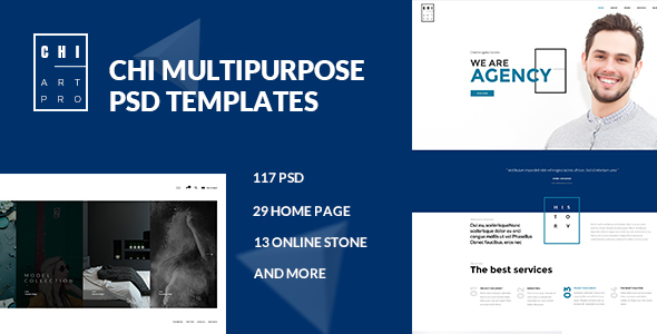 CHI - Multipurpose PSD Template