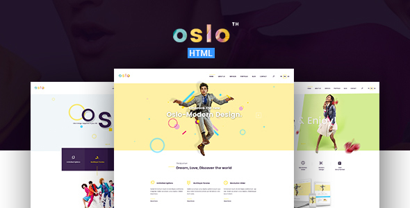 Oslo - Creative Agency Portfolio HTML5 Template