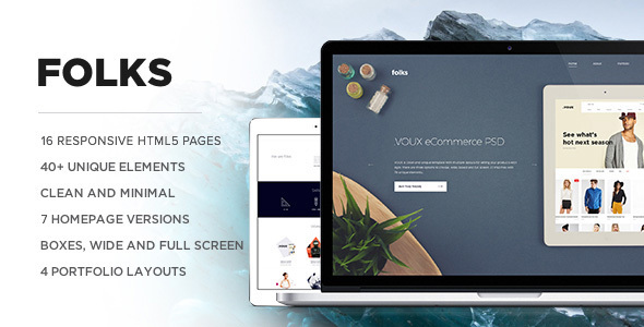 Folks - Creative HTML Template