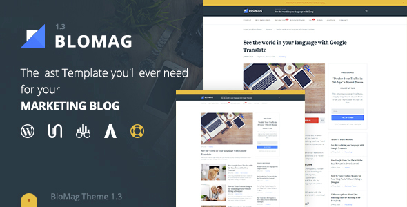 BloMag WordPress Theme - Exclusively for Marketers