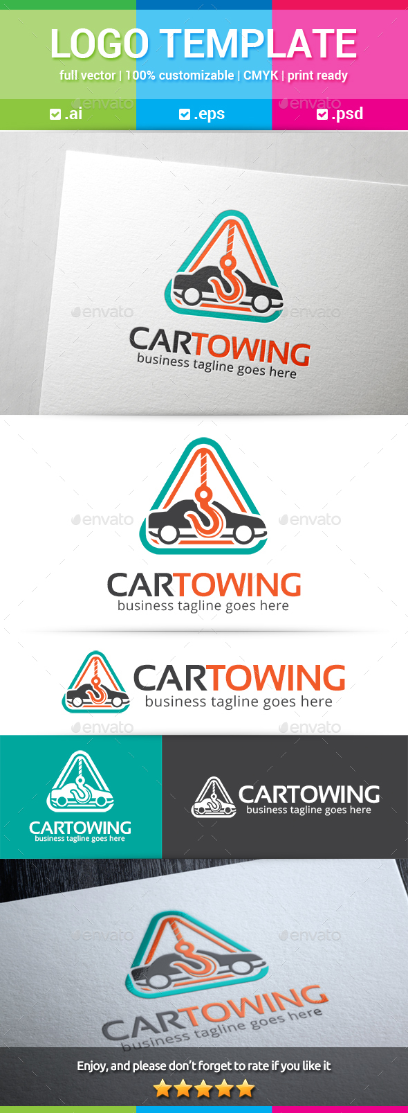 Car Towing Logo