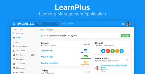 LearnPlus - Learning Management Application