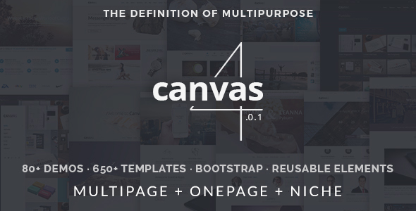 Canvas | The Multi-Purpose HTML5 Template