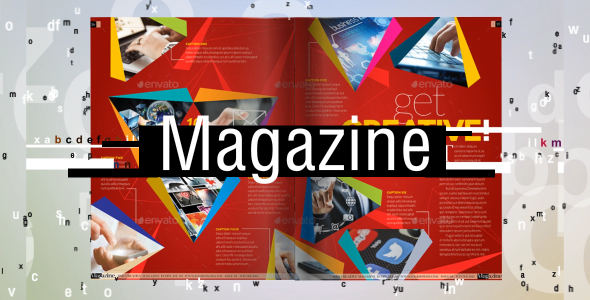 Magazine Promo Books And Magazines After Effects Templates F5 Design Com Magazine After Effects Template