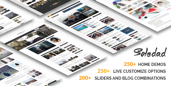 Soledad - Multi-Concept Blog/Magazine WP Theme