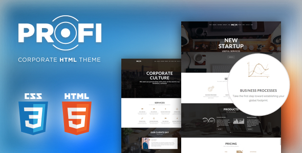 Profi - Multipurpose Corporate HTML Template