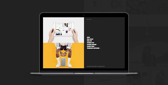 North: Creative Bold Modern Grid Portfolio Theme