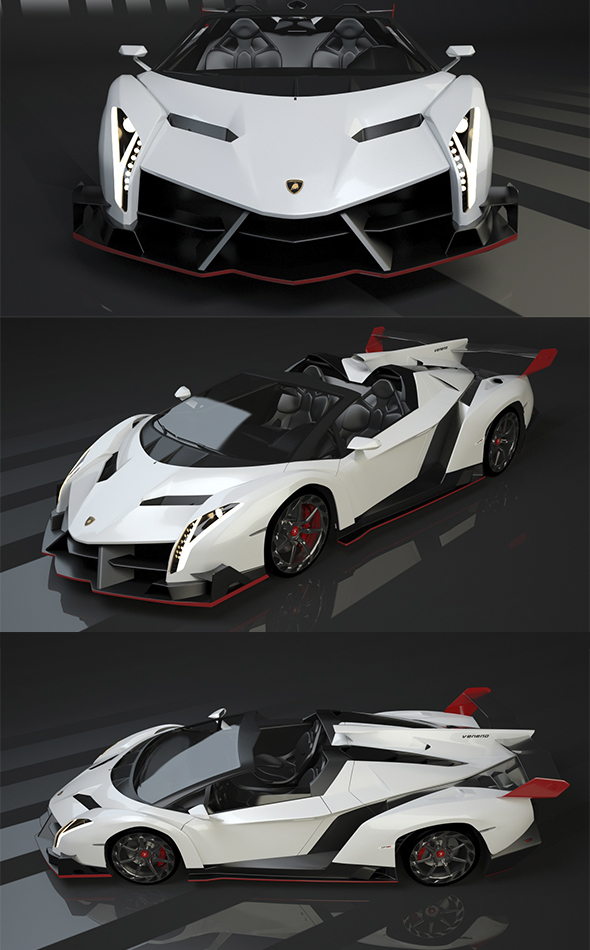 papercraft lamborghini veneno