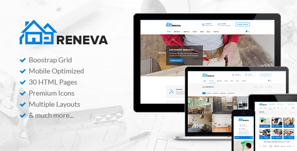 Reneva -  Multi-Purpose HTML Template