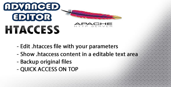 Advanced Editor htaccess
