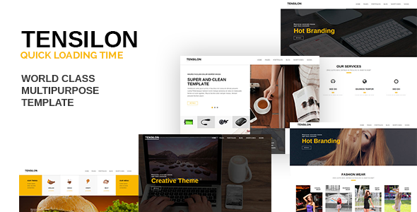 Tensilon - Creative Multi-Purpose Html5 Template