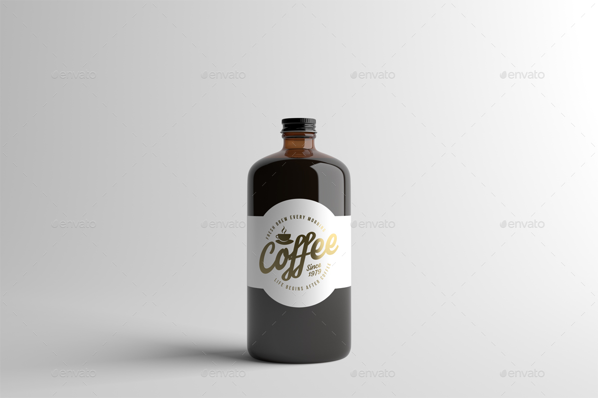 Stock Graphic - GraphicRiver Bottle Cap Mock-Up 19529678