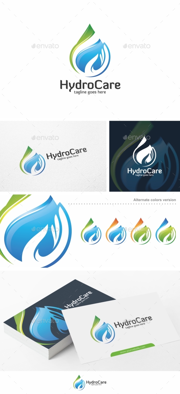 Hydro Care / Water - Logo Template