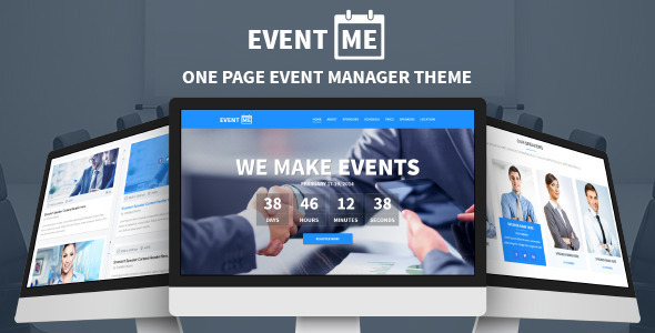 EventMe - One Page Conference & Event Drupal Theme