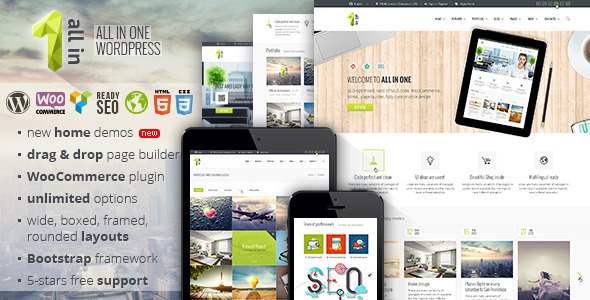 All In One - Multipurpose WooCommerce Theme