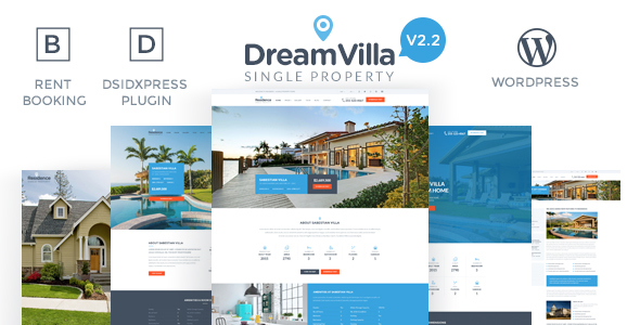 DreamVilla - Single Property Real Estate WordPress Theme