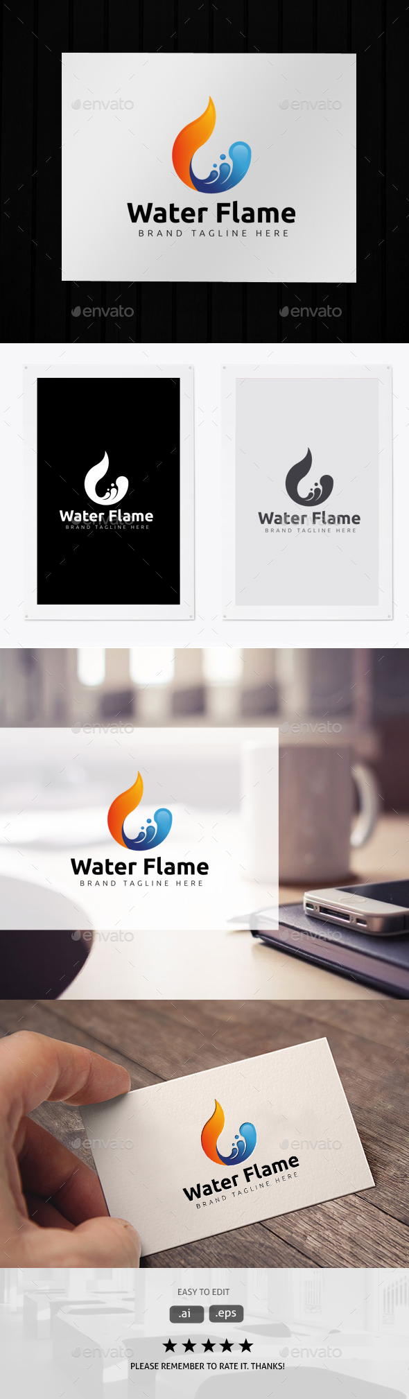 Water Flame