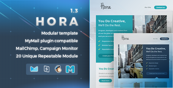 Hora | Responsive Email Template