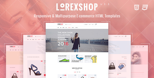 LOREX - Multipurpose Ecommerce HTML5 Template